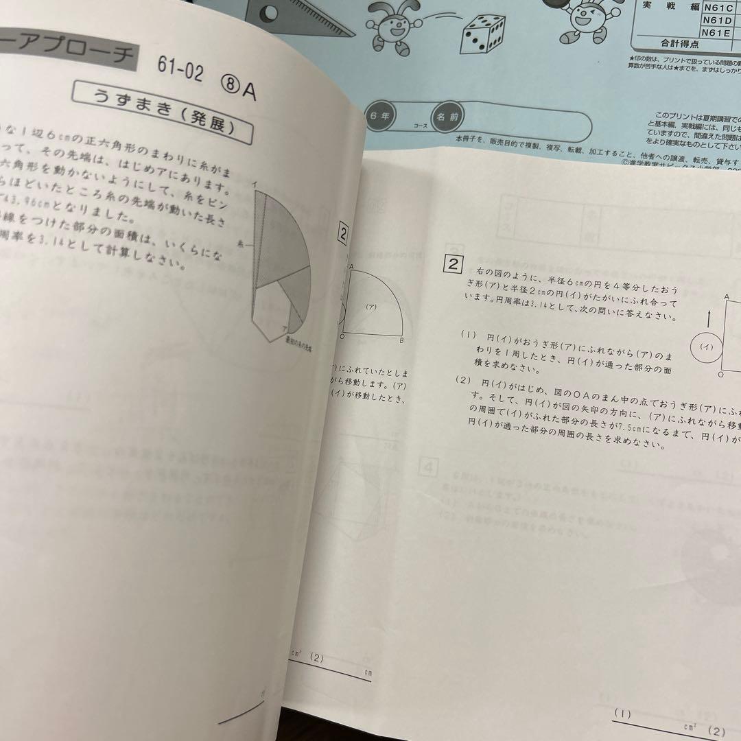 ⑳ね　サピックス　SAPIX 6年　算数　ディリーサポート　一年分