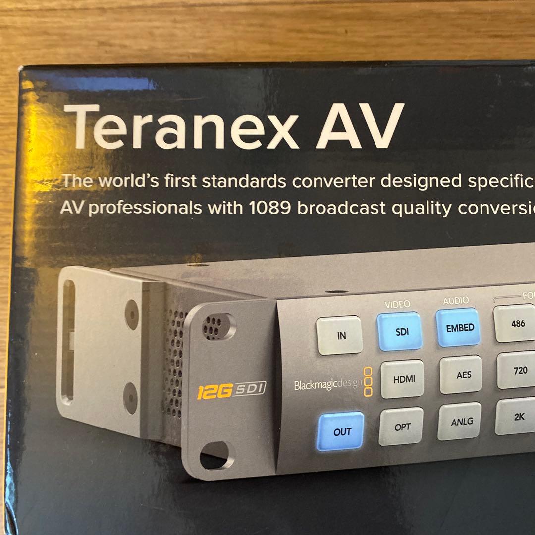 Teranex AV1089放送品質コンバーターBlackmagicdesign