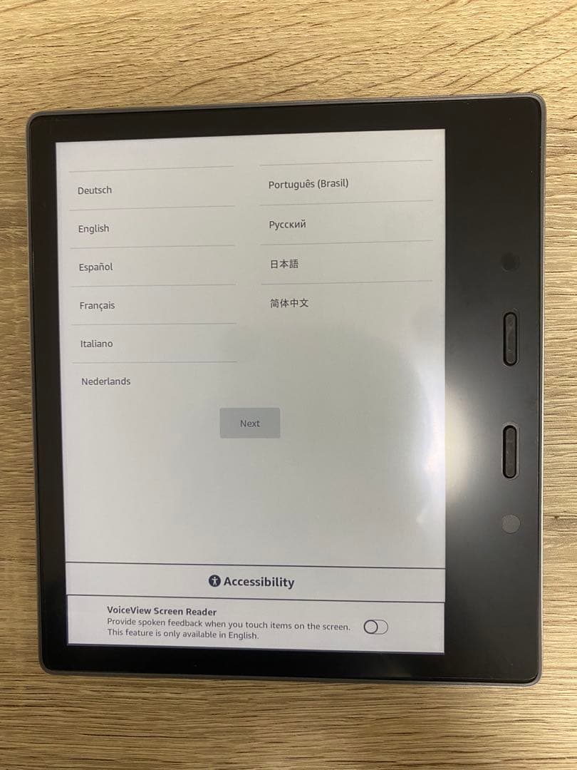 Kindle Oasis wifi 32GB 第10世代