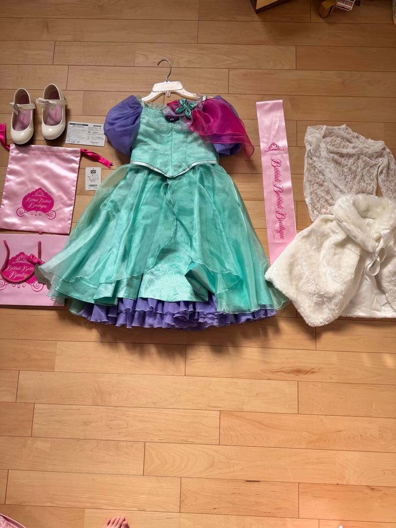 【ビビデバディデブディック】アリエルドレス120センチ