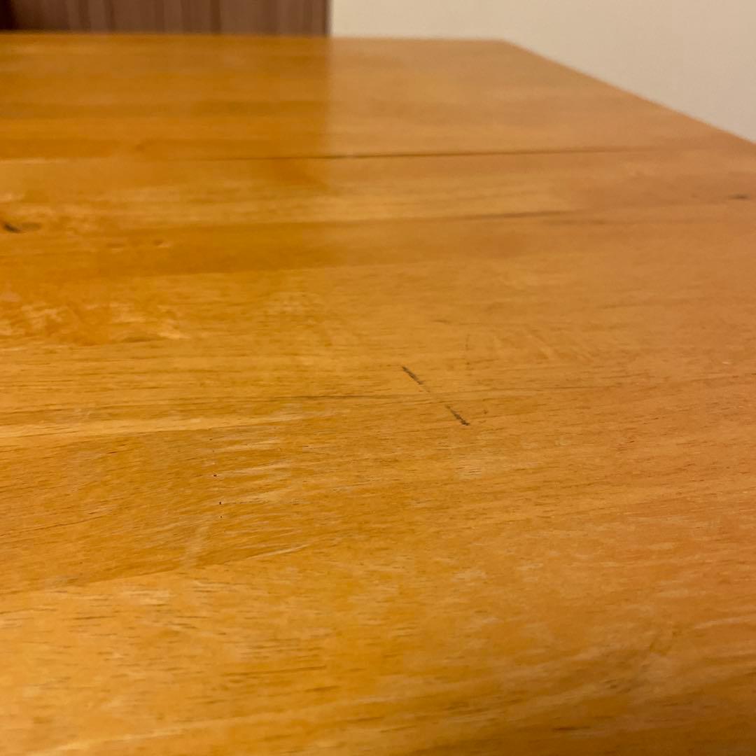 ✨土日セール✨ニトリ　木製キッチンワゴン キャスター付き