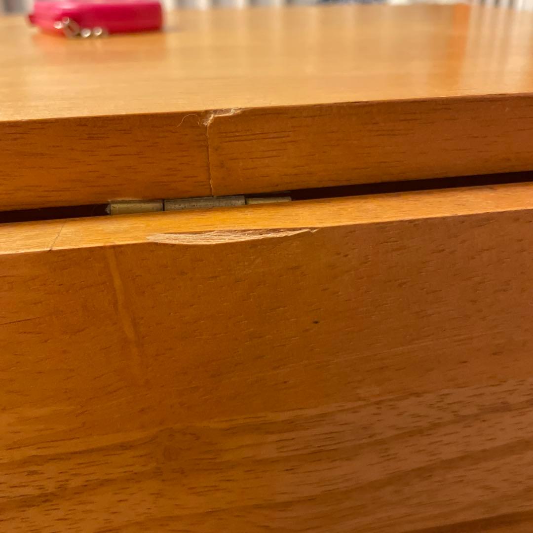 ✨土日セール✨ニトリ　木製キッチンワゴン キャスター付き