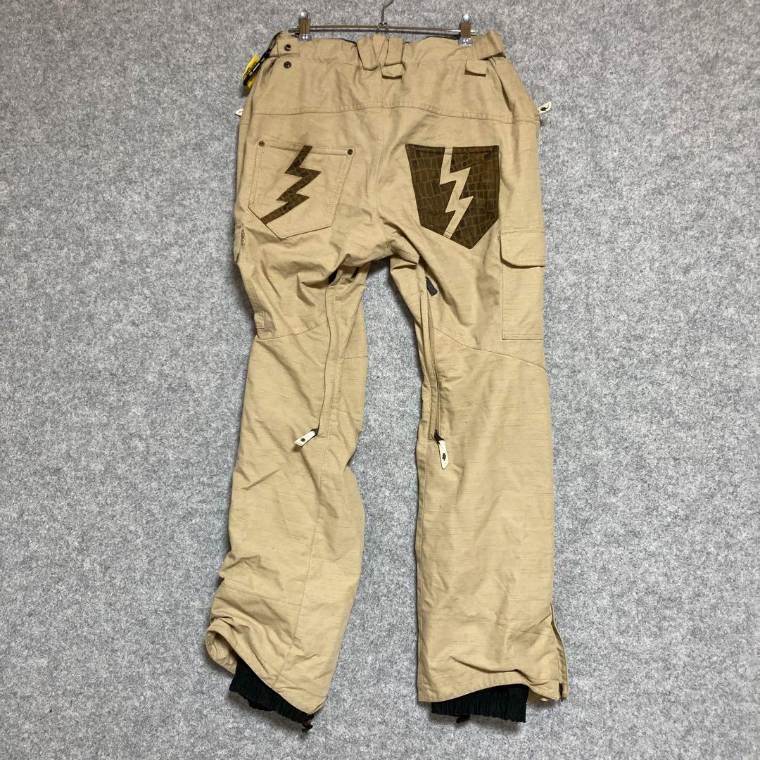 BLUE BLOOD ベージュ カーゴパンツ スノーボード用