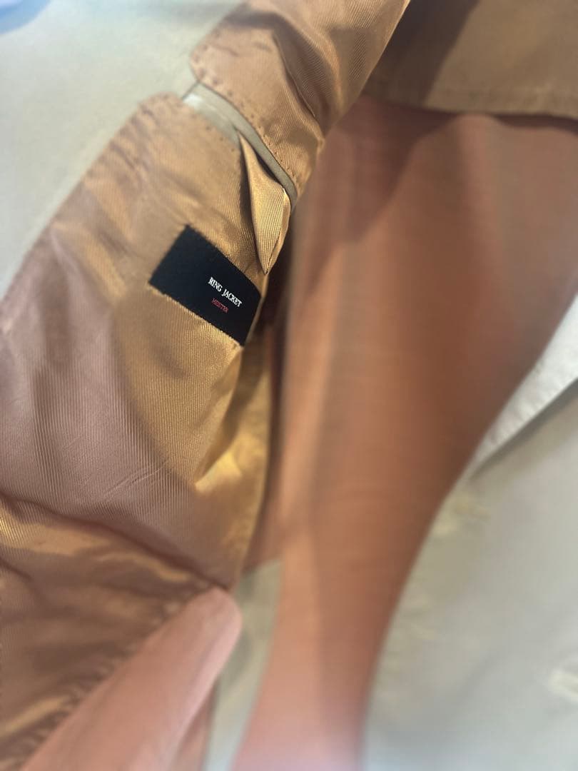 【美品】リングジャケット マイスター スーツ 46 ラルディーニ