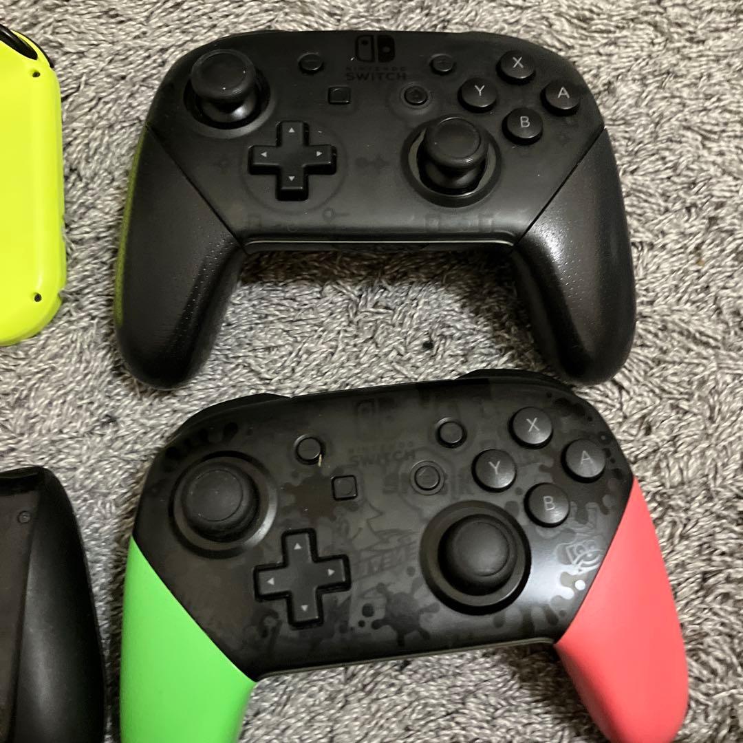 Switch 本体セット イエロー/レッド/ブルー　プロコン　ドッグ