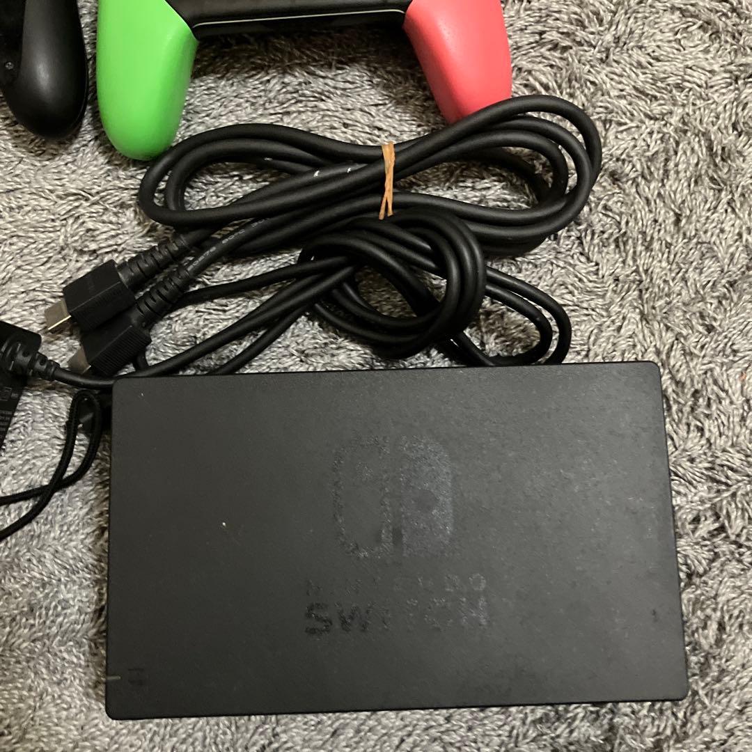 Switch 本体セット イエロー/レッド/ブルー　プロコン　ドッグ