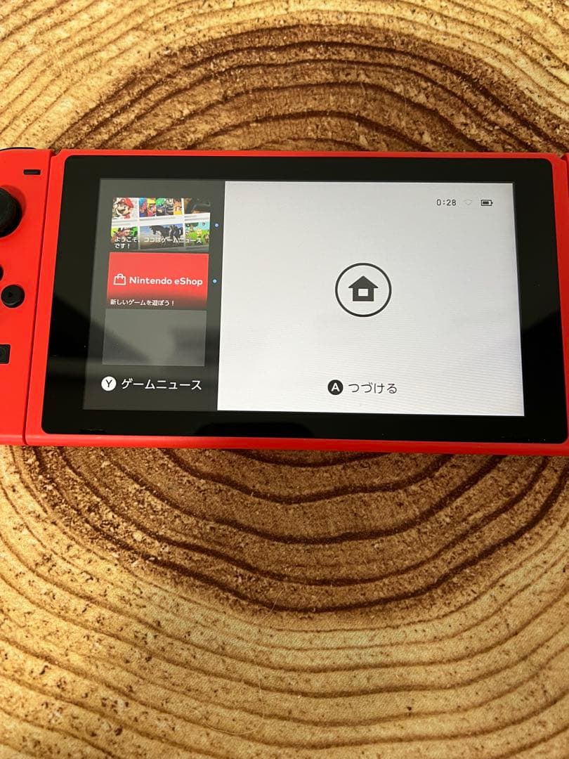 Nintendo Switch ニンテンドースイッチ本体　マリオレッド　箱無し