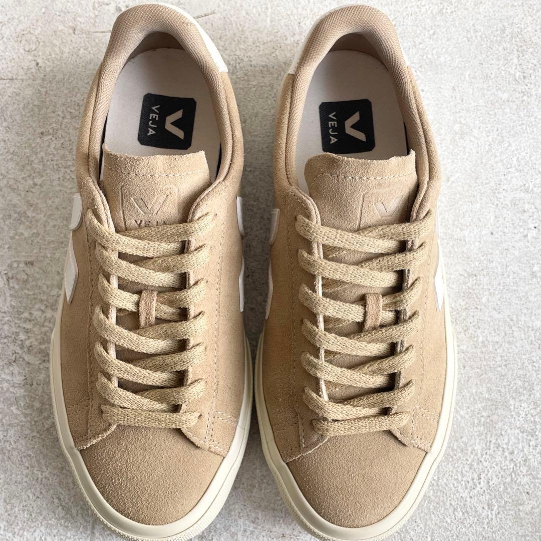 【美品】VEJA Campoヴェジャ カンポー スエードスニーカー 23cm 茶