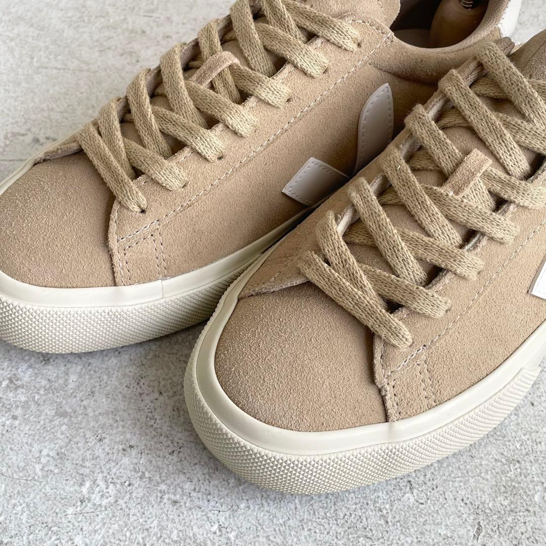 【美品】VEJA Campoヴェジャ カンポー スエードスニーカー 23cm 茶