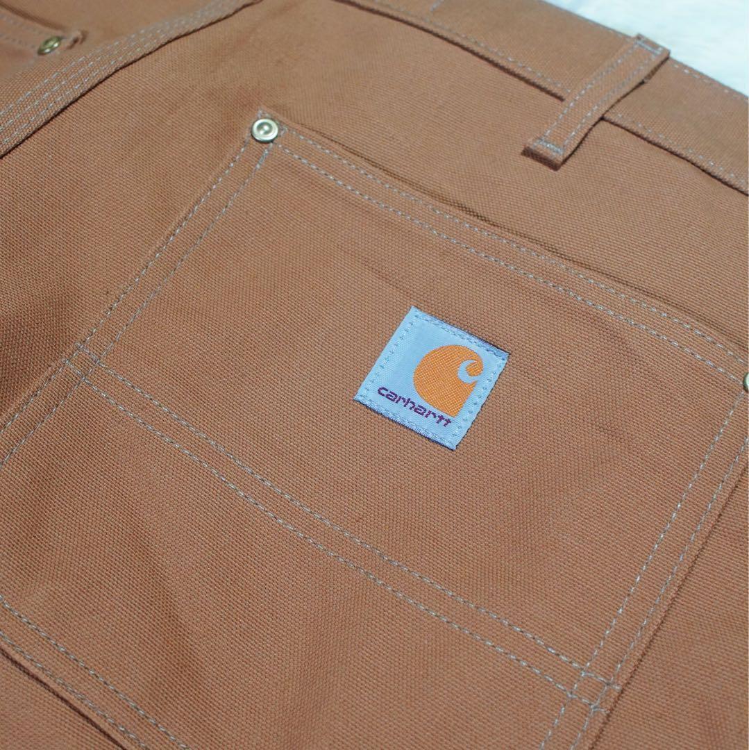 USA製《Carhartt》ペインターパンツ(W34)ダブルニー BRN ワーク