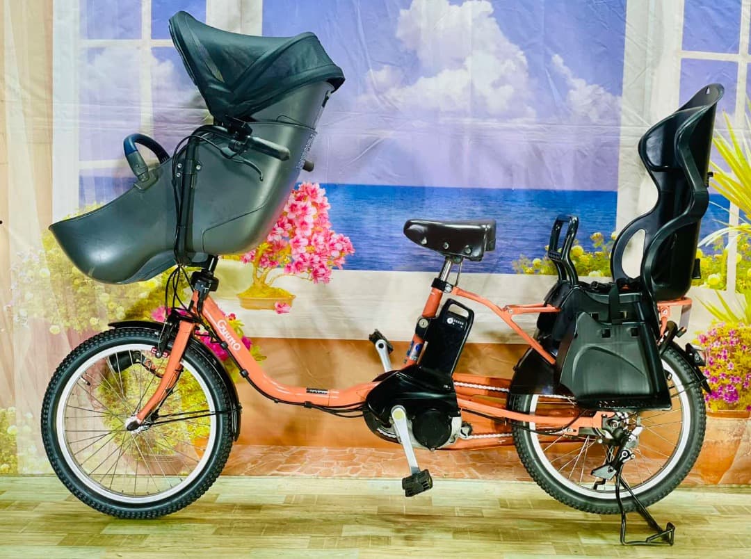 高年式ギュットクルーム2019年モデル⭐️パナソニック子供乗せ電動自転Y2406