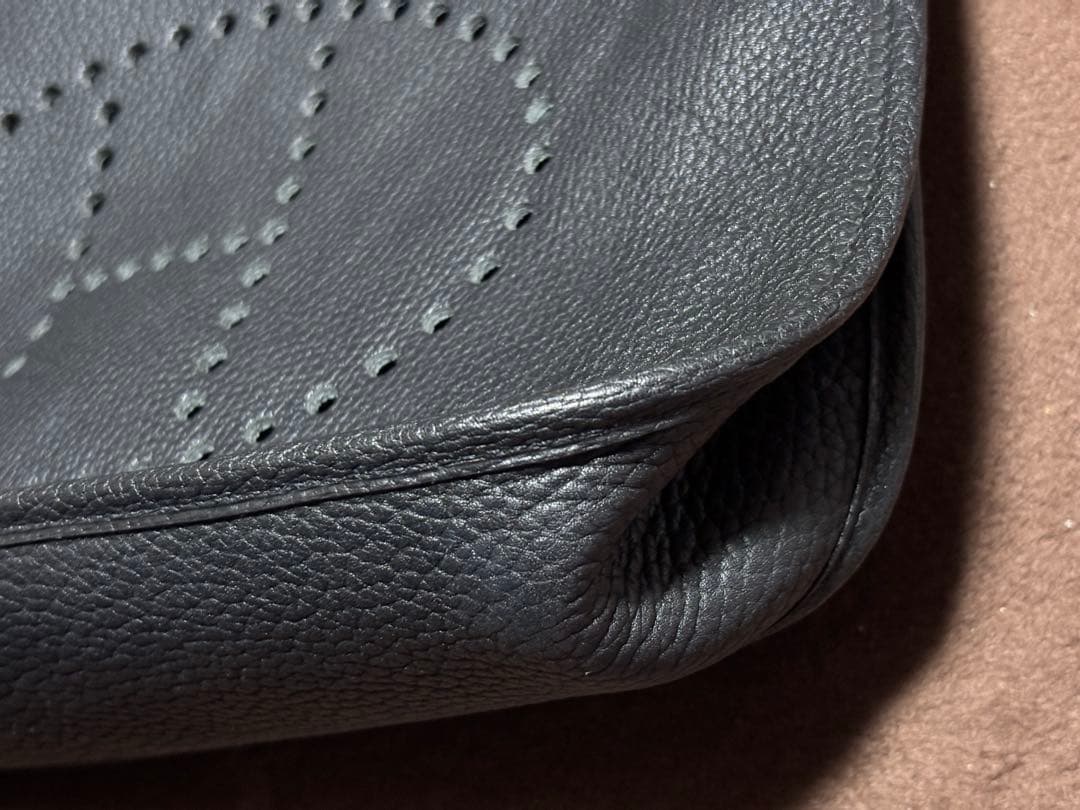 HERMES エルメス エヴリンPM ブラック トゴ エブリン ショルダーバッグ