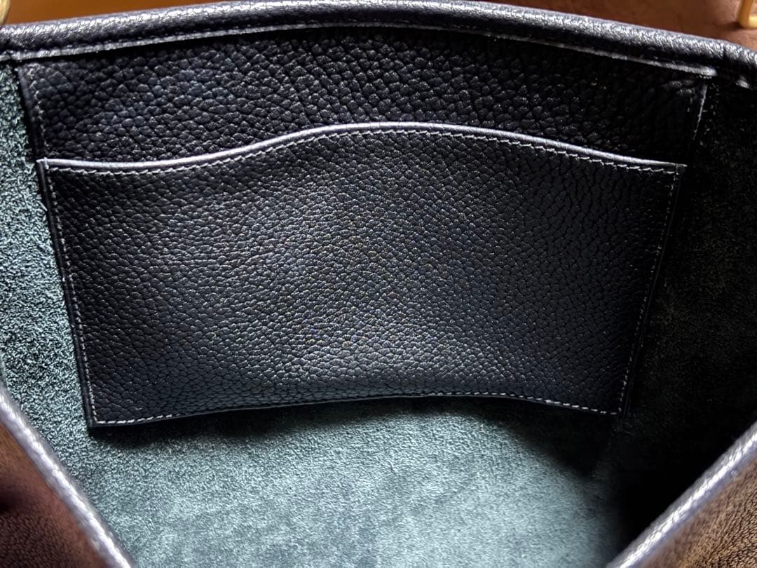 HERMES エルメス エヴリンPM ブラック トゴ エブリン ショルダーバッグ