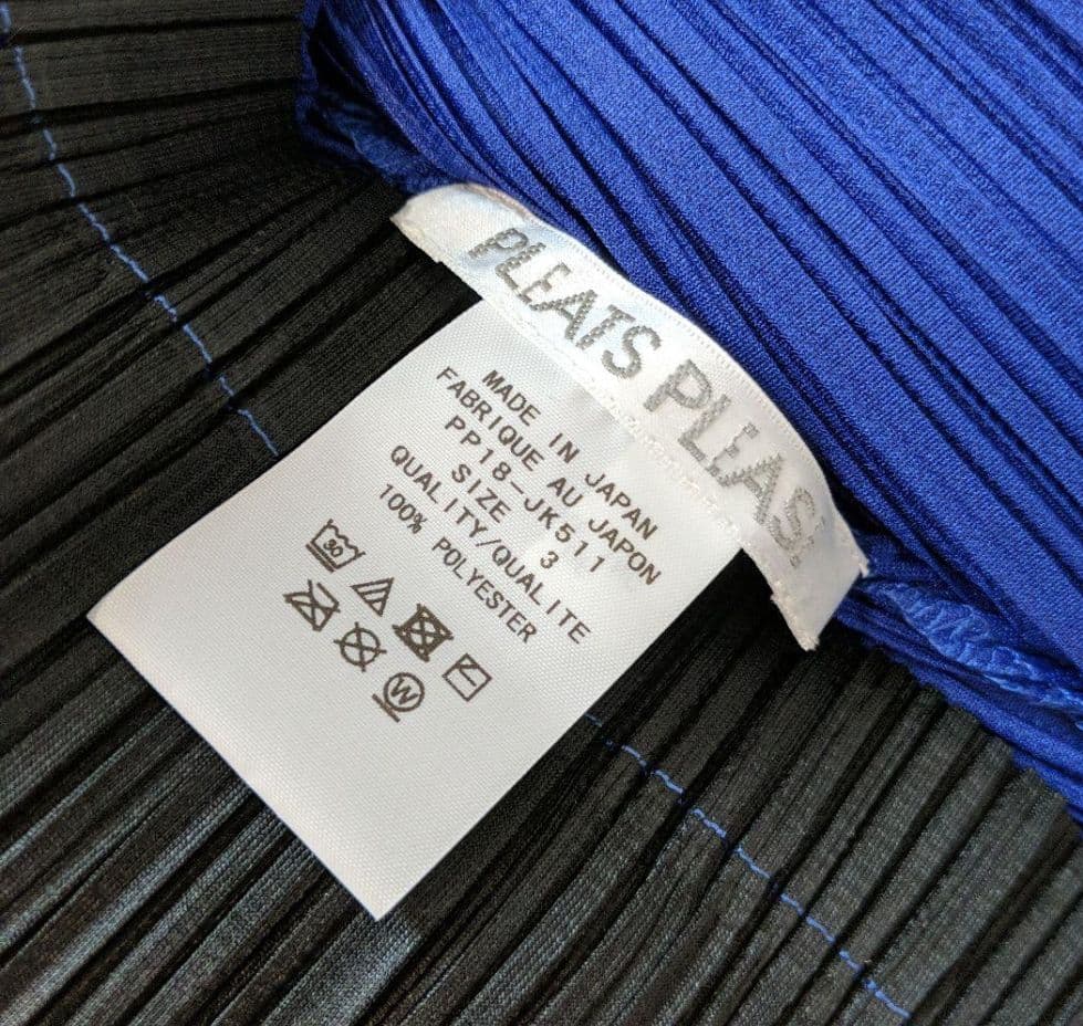 ♥PLEATS PLEASE ♥プリーツプリーズ　 青・黒　　新品　本物