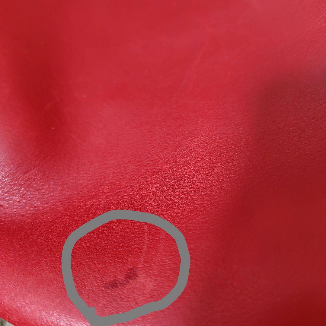 COACH コーチ ショルダーバッグ バケツ型 赤