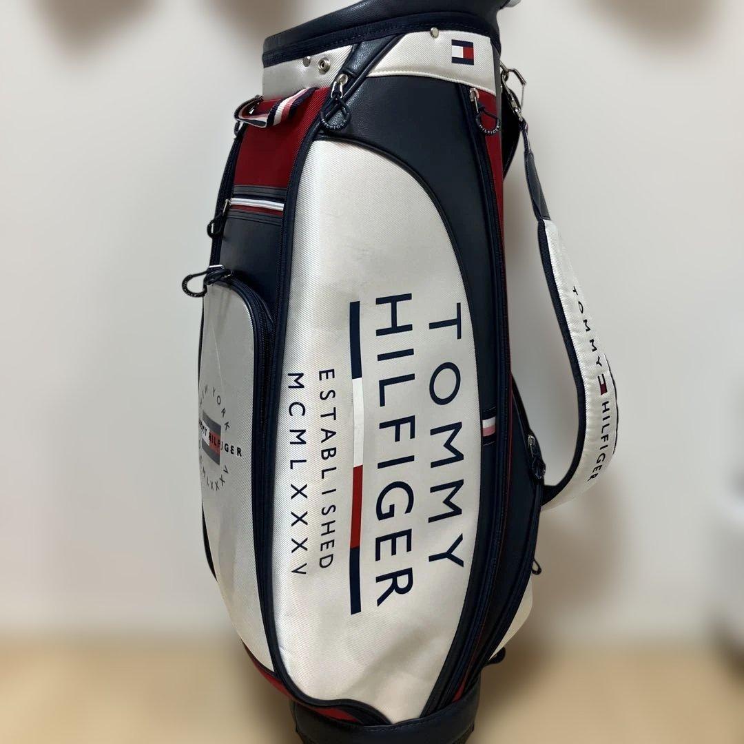 トミーヒルフィガー   FACE キャディバッグ 美品