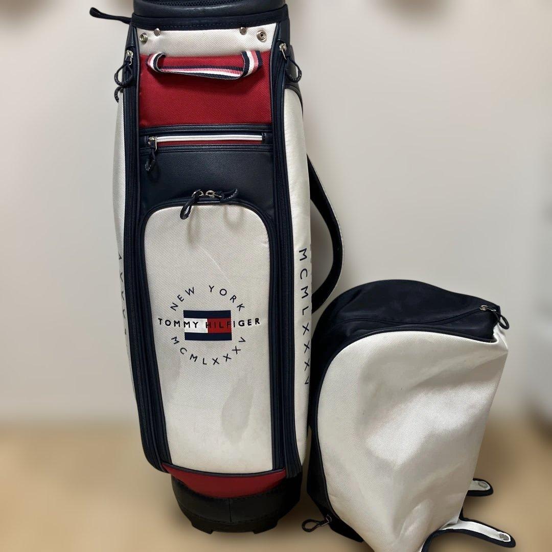 トミーヒルフィガー   FACE キャディバッグ 美品