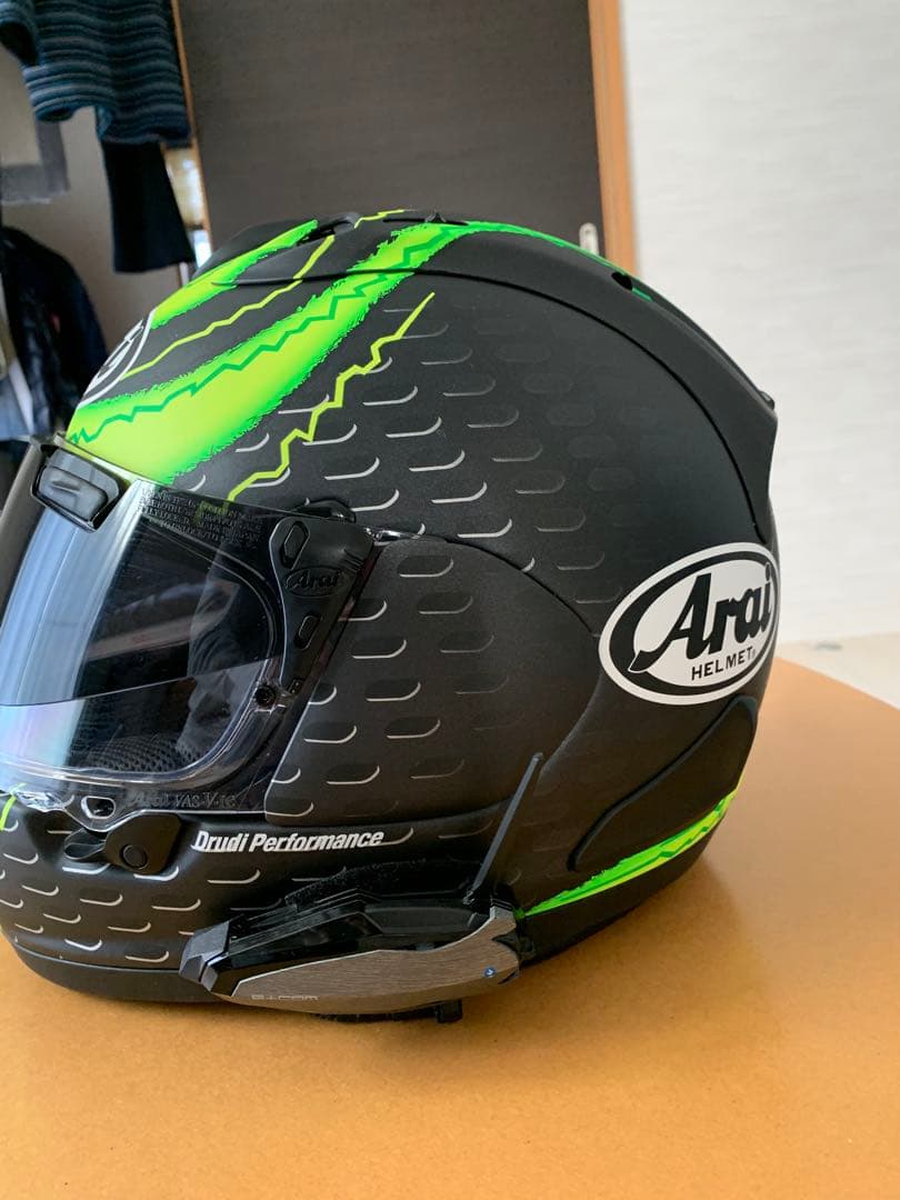 Arai RX-7X クラッチローGP XL(61-62cm) &インカムセット