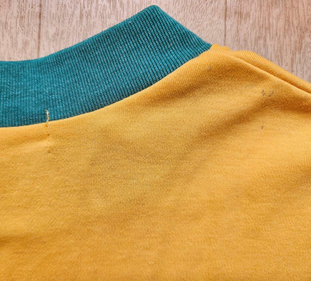 ⭐︎⭐︎⭐︎ATHLETA 昭和　イエロー×緑　 長袖サッカーシャツ