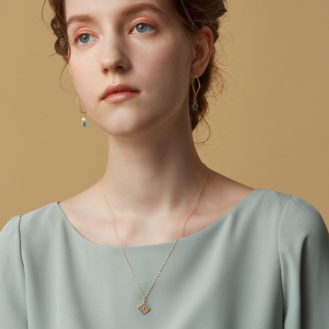 Ageteアガット　透かしネックレスチャーム