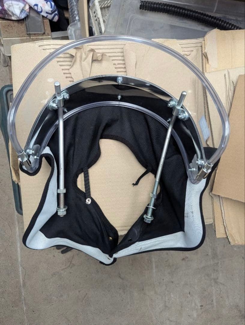 短風防 スクリーン曲げ加工済み 美品