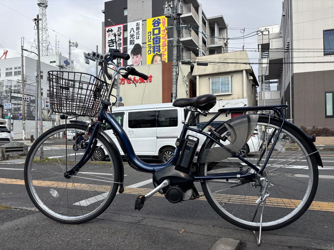 中古YAMAHA電動アシスト自転車　12.3Ah 大阪