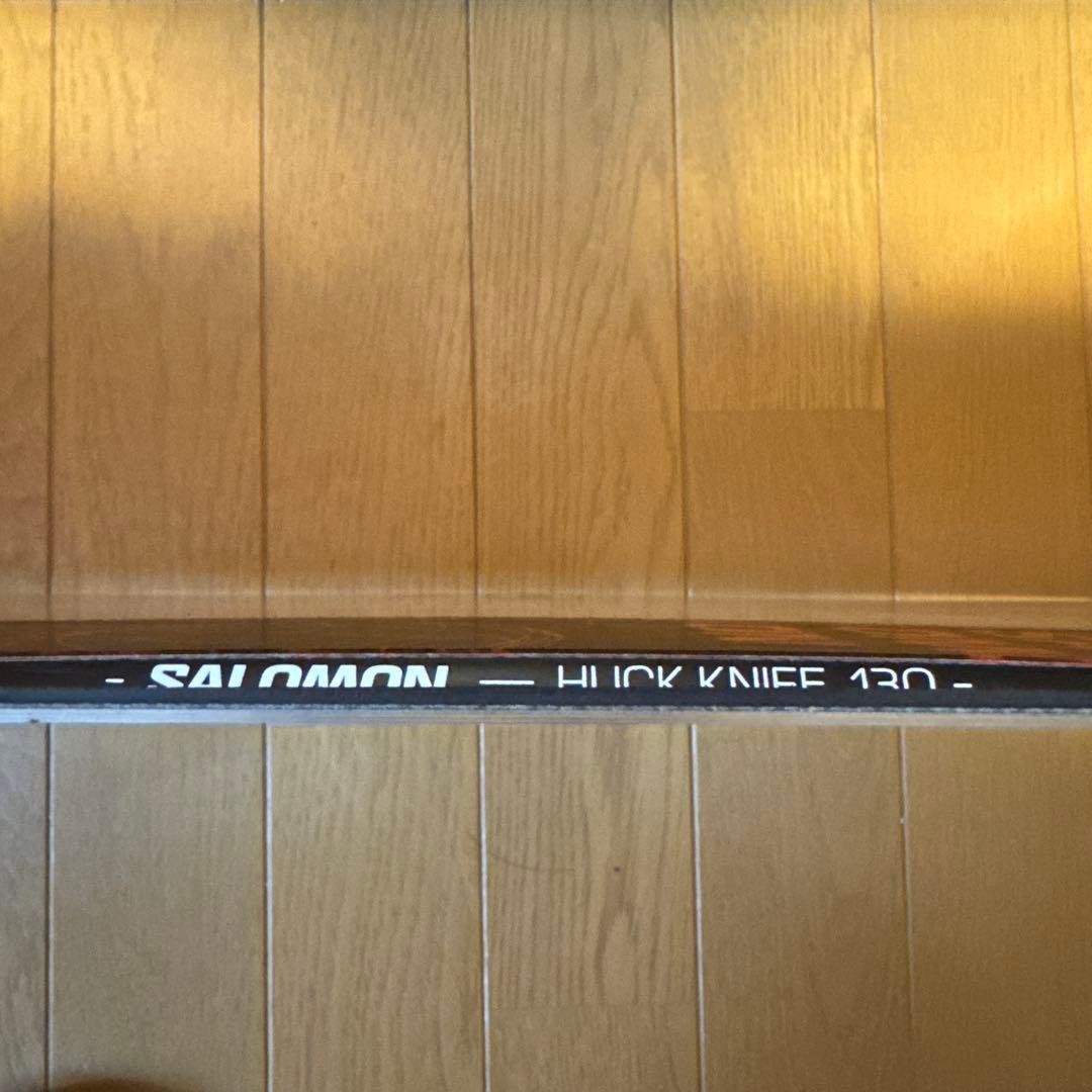 SALOMON HUCK KNIFE GROM 130 美品　アイスチューン