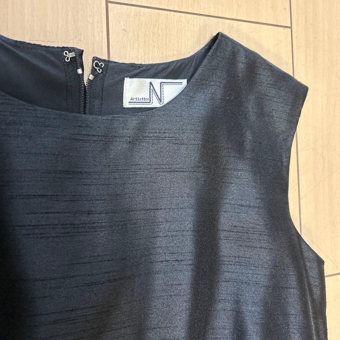 Art Littled 黒 140㎝〜150㎝　ノースリーブドレス