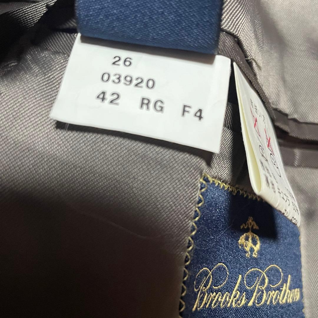 【KKパッパ】ブルックスブラザーズ イタリア製 ツイード くるみボタン