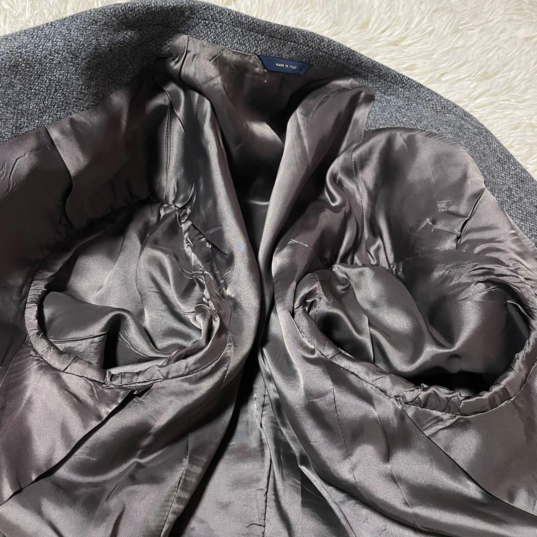 【KKパッパ】ブルックスブラザーズ イタリア製 ツイード くるみボタン