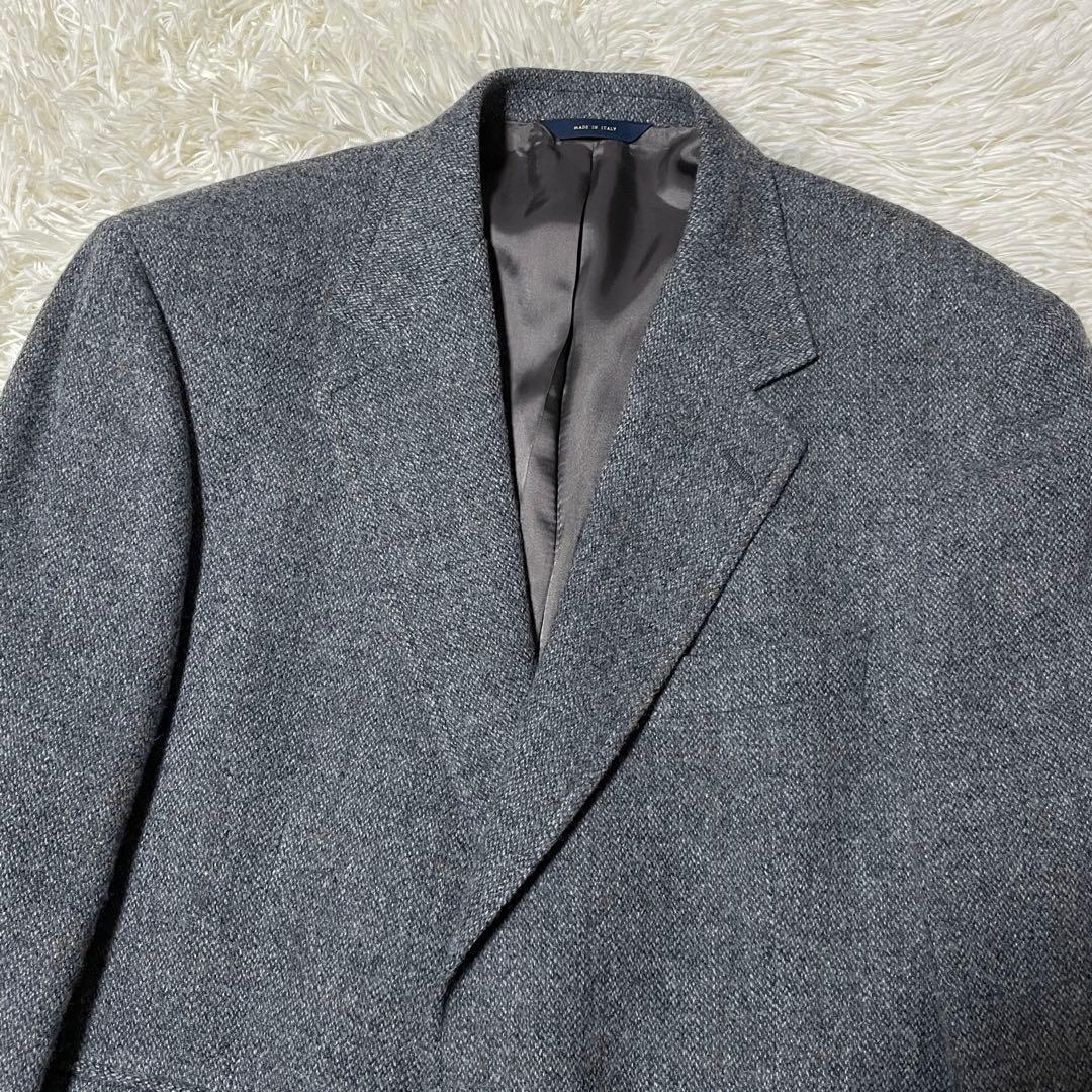 【KKパッパ】ブルックスブラザーズ イタリア製 ツイード くるみボタン