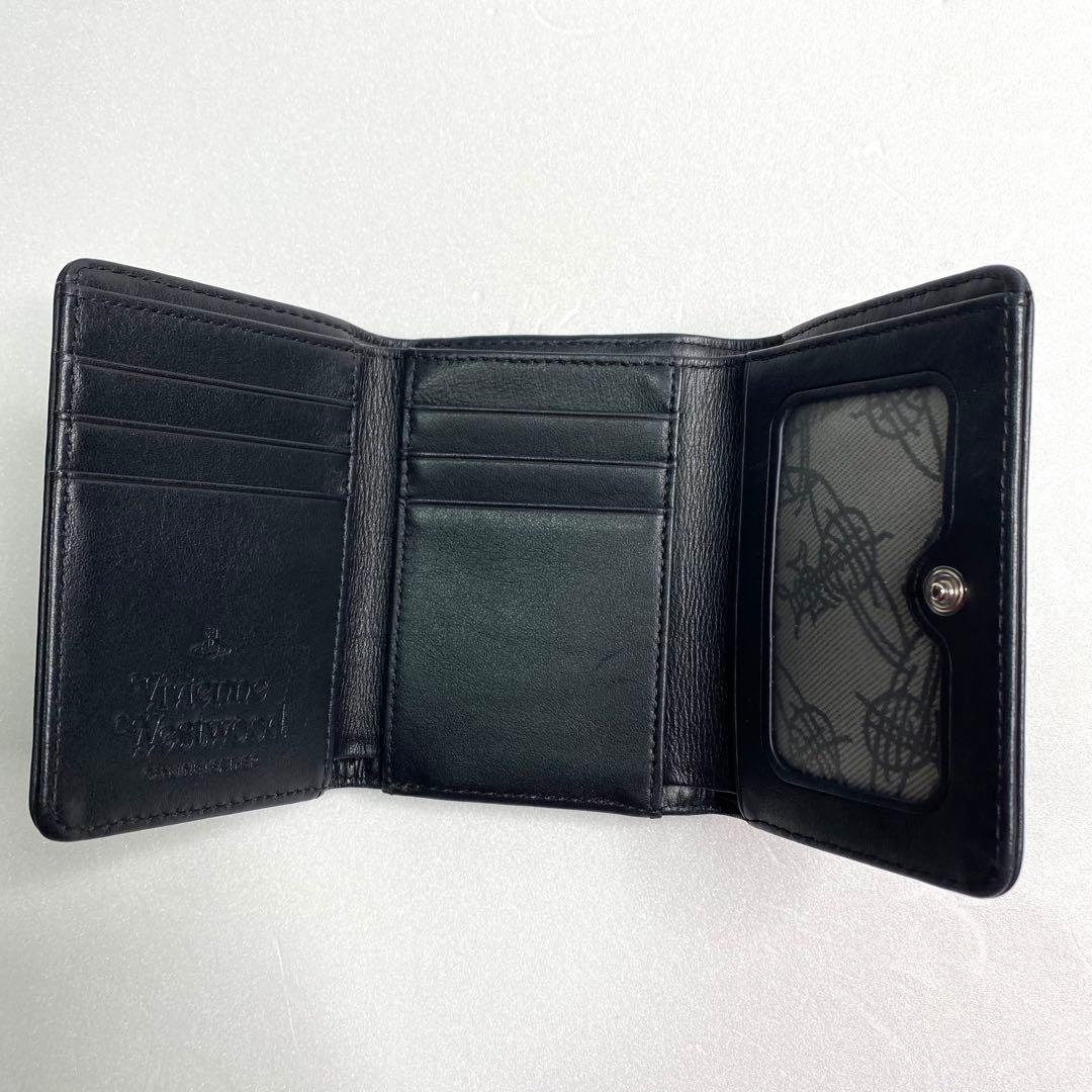 良品✨ヴィヴィアンウエストウッド 財布 オーブ レザー 金具 ロゴ エンボス