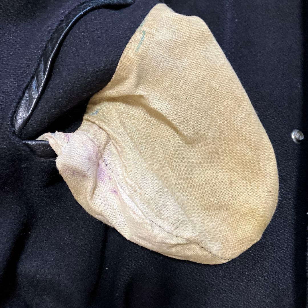 Holloway ホロウェイ USA製 スタジャン XL ロング ブラック 無地