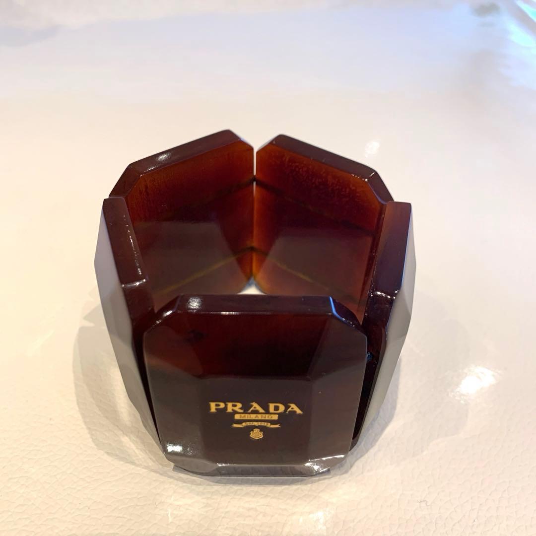 美品 PRADA プラダ バングル