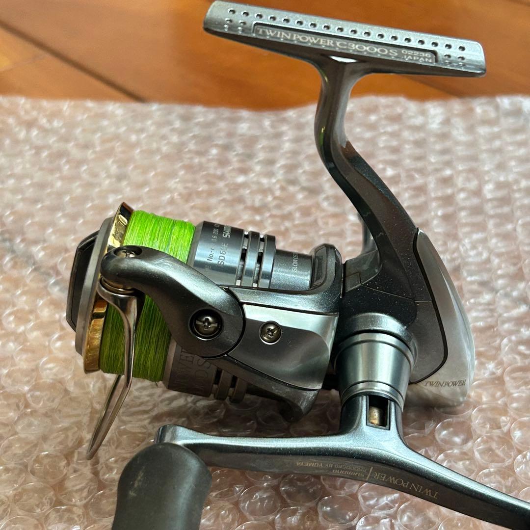 シマノ 08 ツインパワー C3000S 夢屋カスタム
