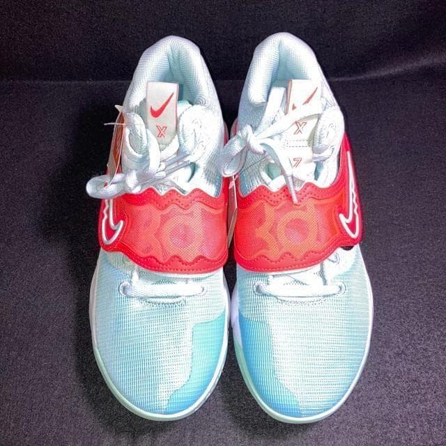 KD TREY 5 X 水色 ライトブルー 白 ホワイト レッド 26.5cm