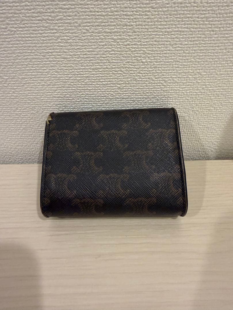 CELINE セリーヌ トリオンフ 三つ折り財布