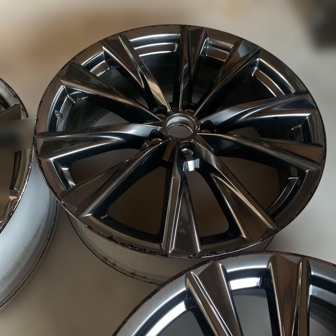 レクサス　21チンチアルミホイール4本セット　RX F SPORTS 中古品