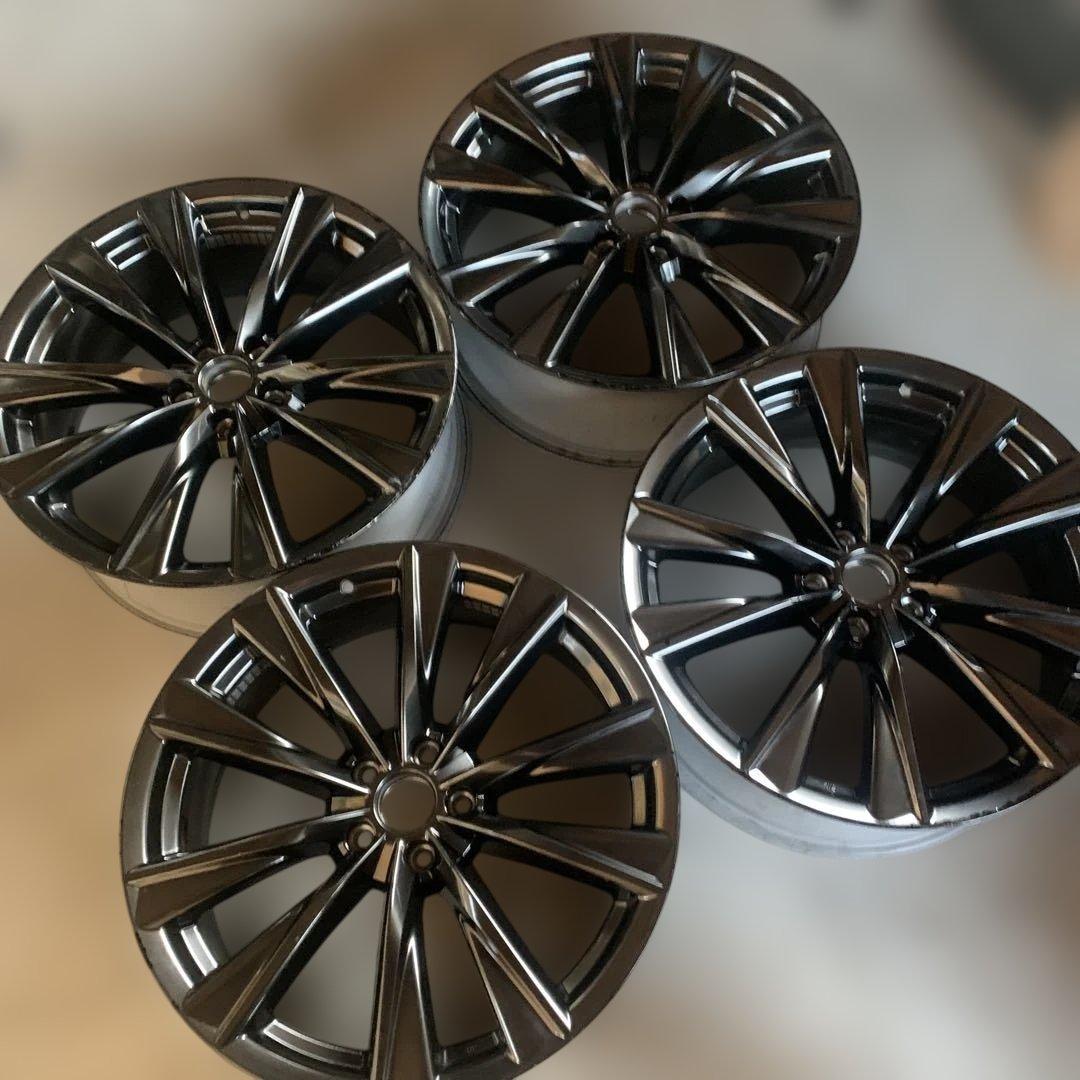 レクサス　21チンチアルミホイール4本セット　RX F SPORTS 中古品