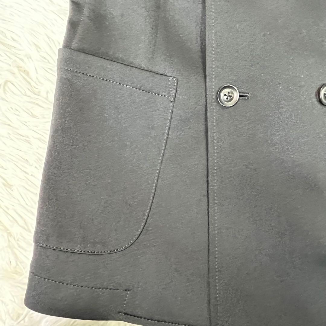 美品✨junhashimoto ダブル　ジャケット　ブラック　4 ジャージ