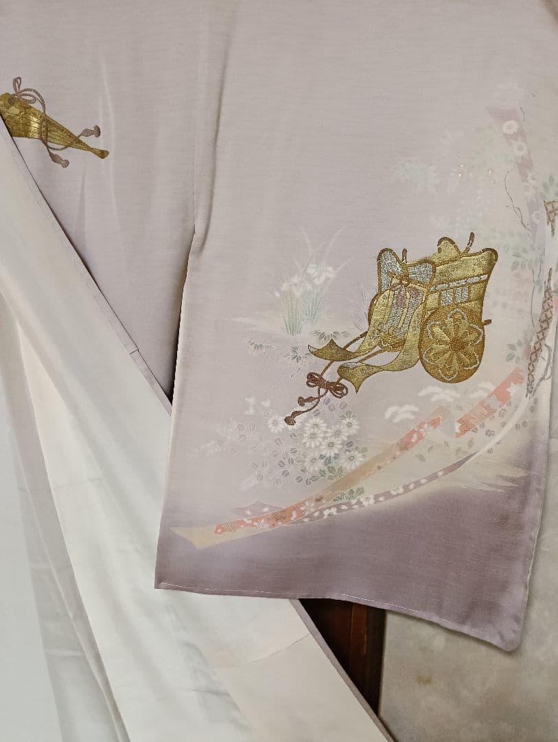 訪問着暈し染め　正絹　やまと誂製　お着物のみ