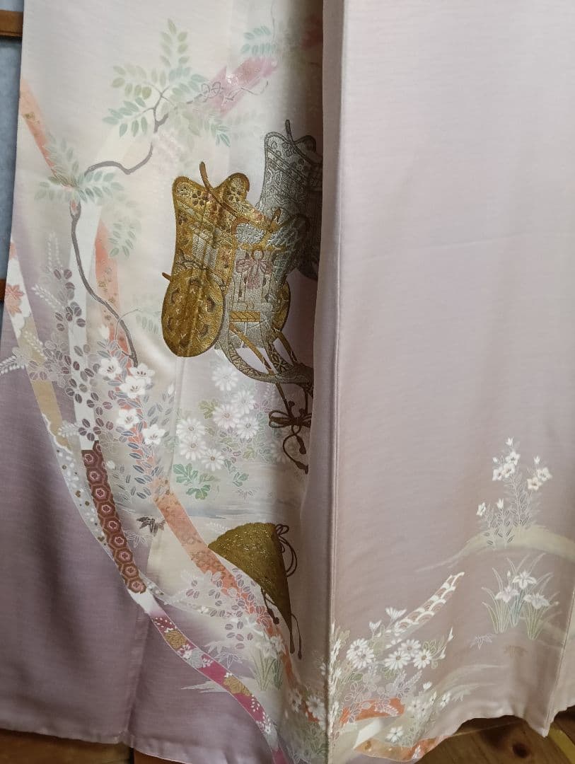 訪問着暈し染め　正絹　やまと誂製　お着物のみ