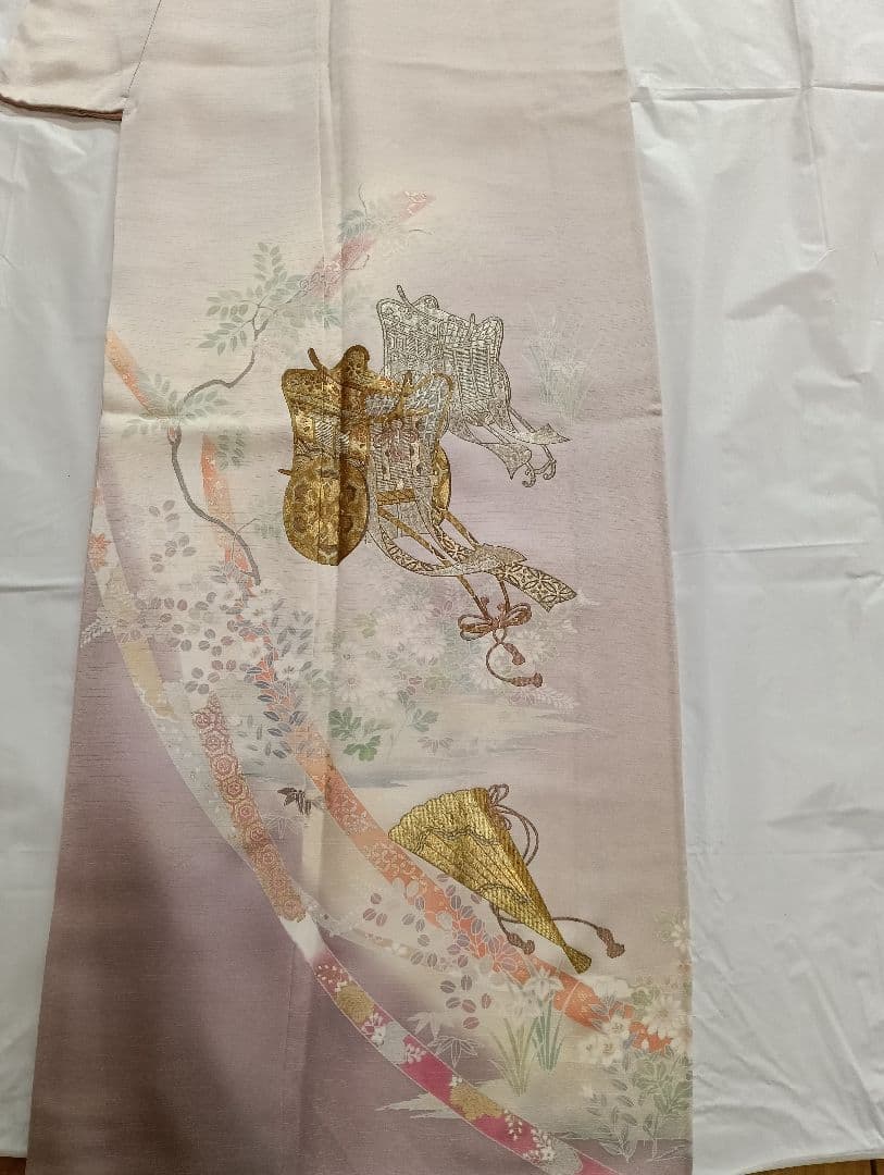 訪問着暈し染め　正絹　やまと誂製　お着物のみ