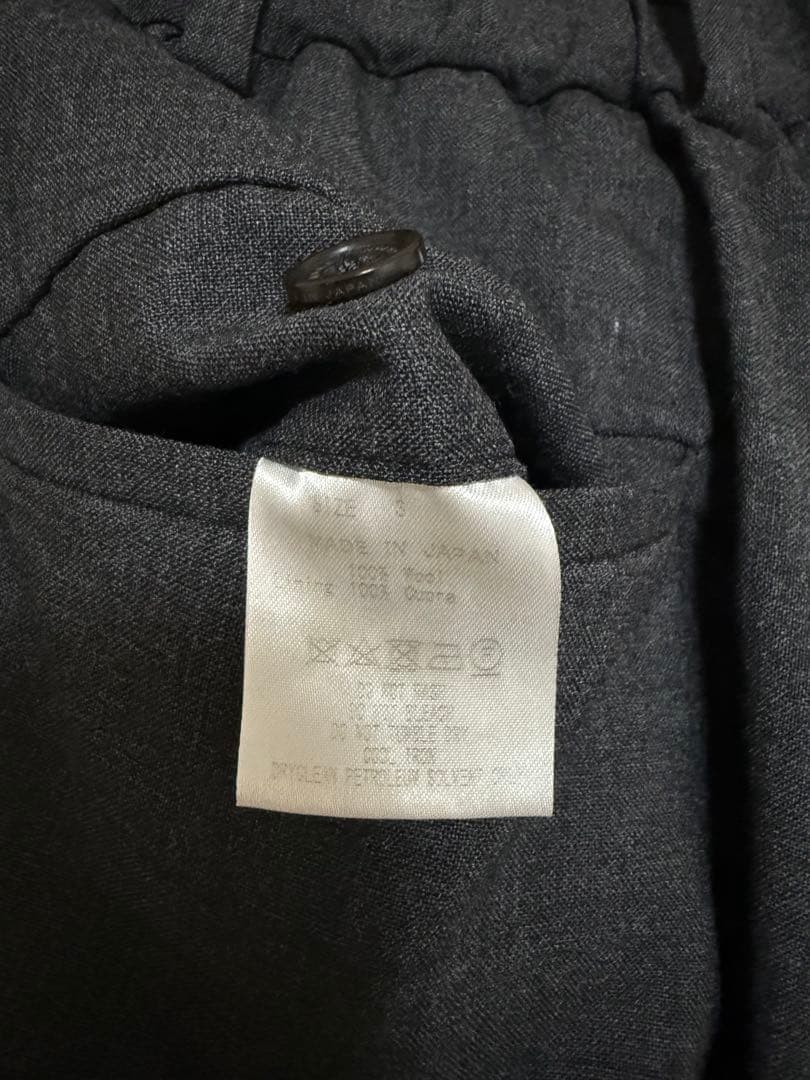 極美品　マーカウェア　ウールスラックス