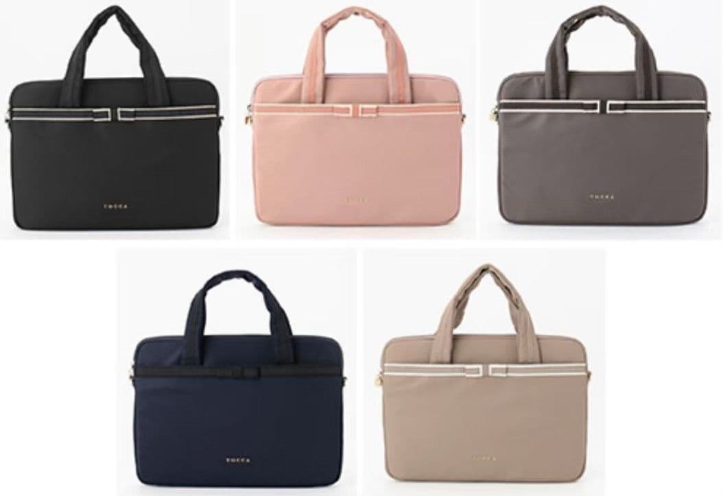 トッカ パソコンバッグ PCバッグ TOCCA ブラック　 雑誌掲載