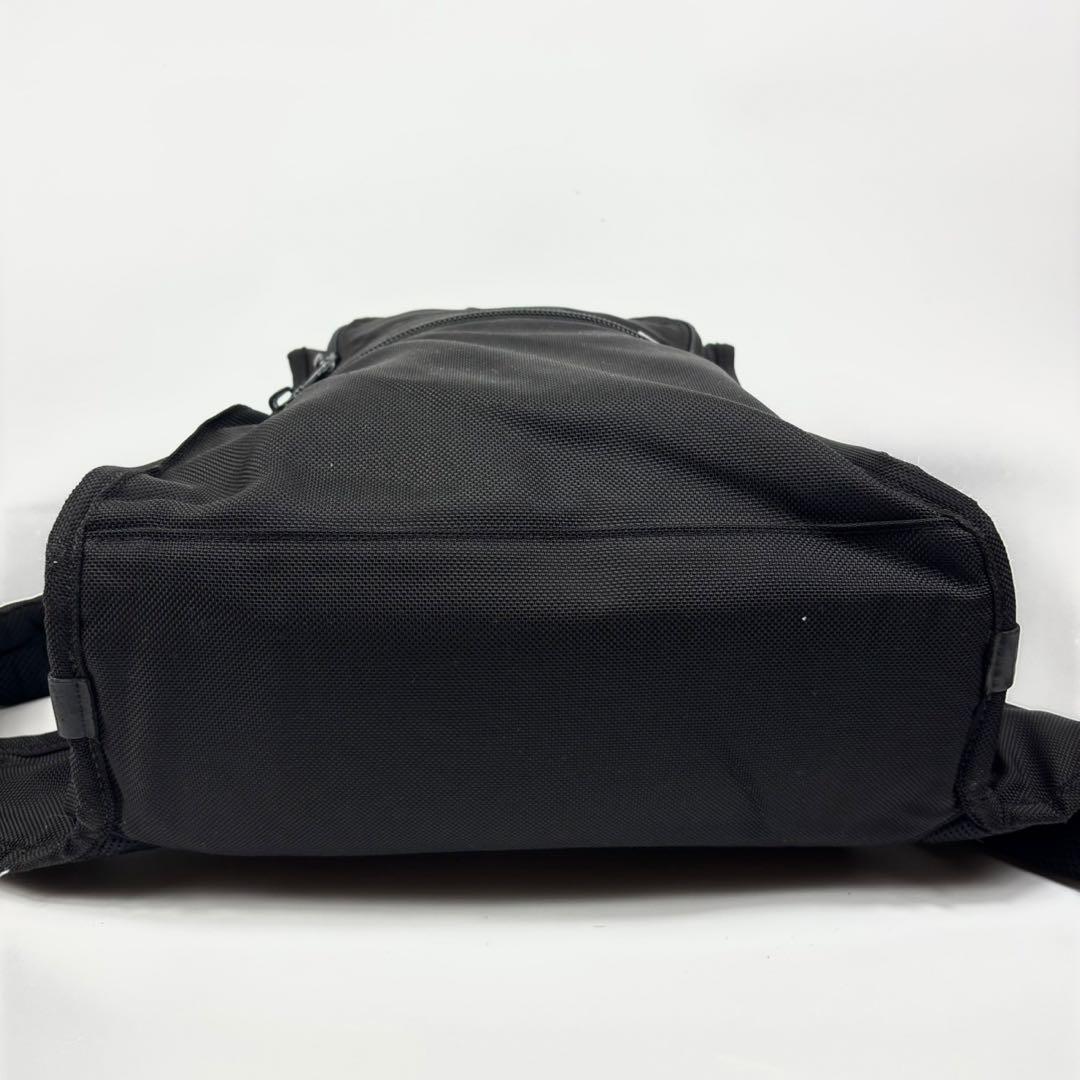 TUMI バックパック 革 黒 ALPHA SLIM SOLUTIONS