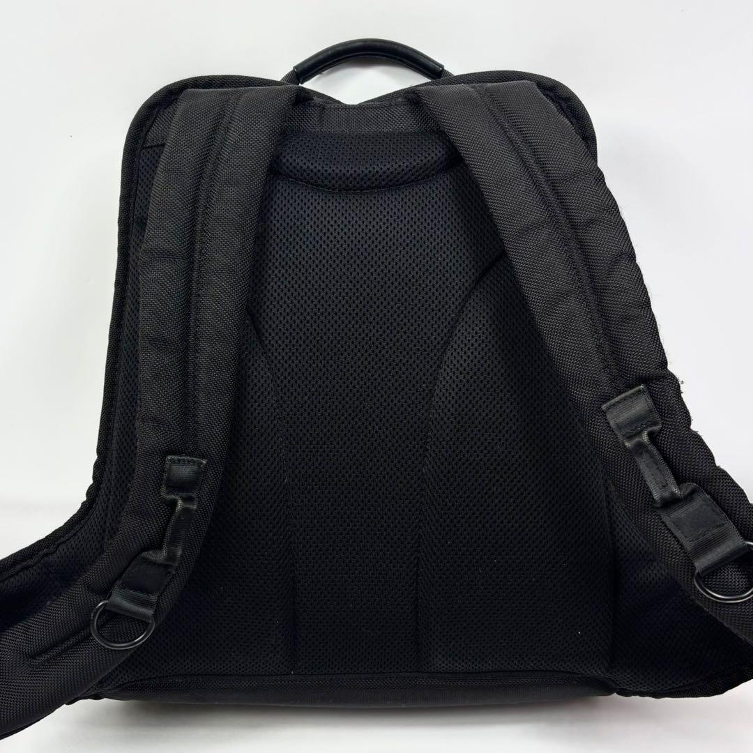 TUMI バックパック 革 黒 ALPHA SLIM SOLUTIONS