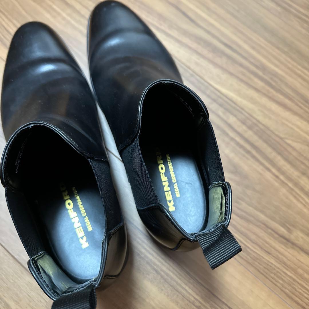 ケンフォード メンズ サイドゴアブーツ　26cm