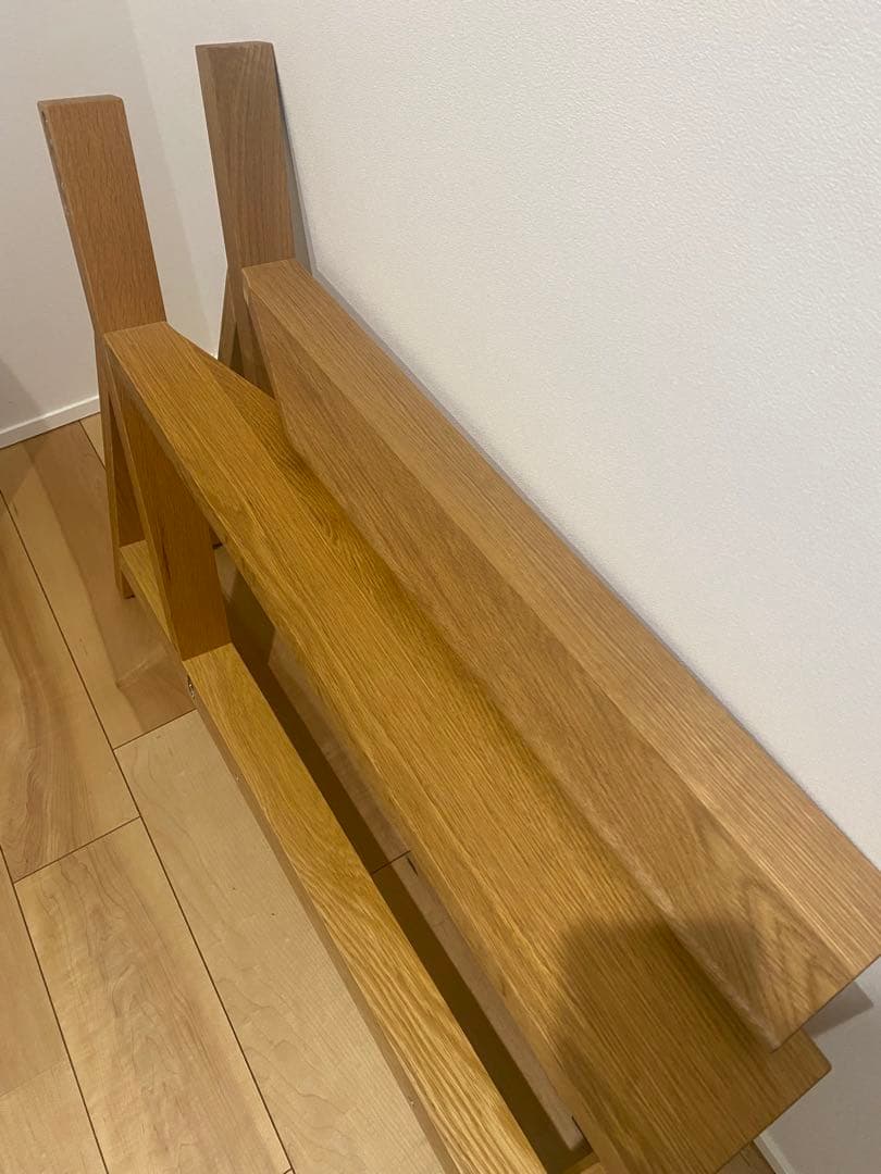 無印良品　フェザーポケットコイル　木製ソファ