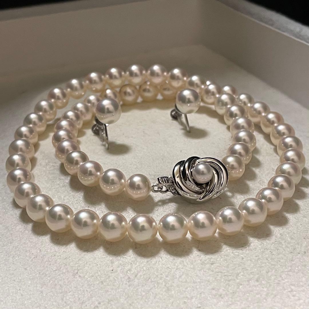 Alfred専用【K14WG✨田崎✨花珠級】あこや本真珠 ネックレス 7.0-7